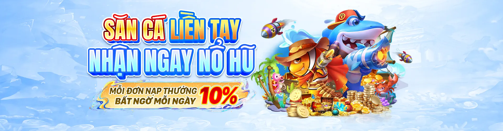 Thế giới bắn cá f1686 đầy màu sắc và hấp dẫn
